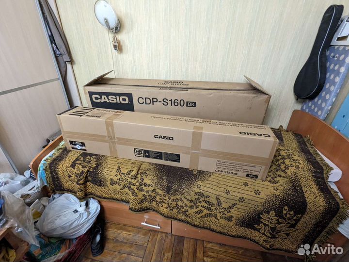 Casio CDP S160 BK, Цифровое пианино, чёрное