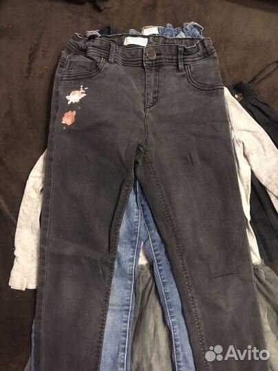 Вещи пакетом на девочку 128 134 140