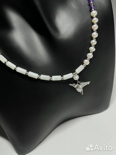 Чокер из натуральных камней