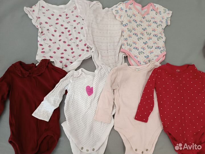 Пакет вещей и обуви 74-80 на девочку