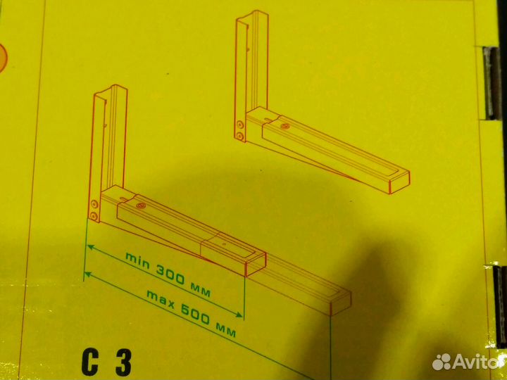 Кронштейн для свч, микроволновой печи. Новое
