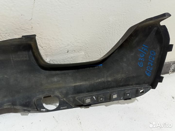 Юбка бампера заднего