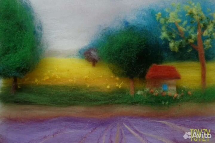 Наборы для творчества - Картины из шерсти