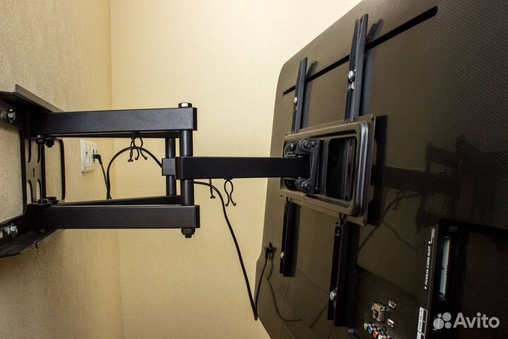 Установка телевизора на стену