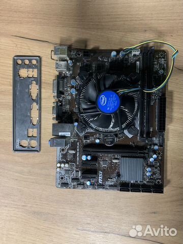 Материнская плата 1151 + i3 7100 купить в Санкт-Петербурге ...