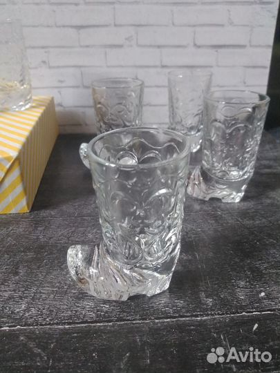 Рюмки Сапожок СССР