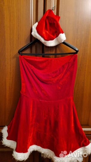 Новогодний костюм деда мороза и снегурочки