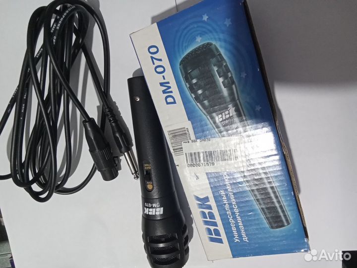 Микрофон BBK, новый, цена реальная