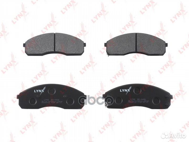 Колодки тормозные дисковые перед ;KIA carnival