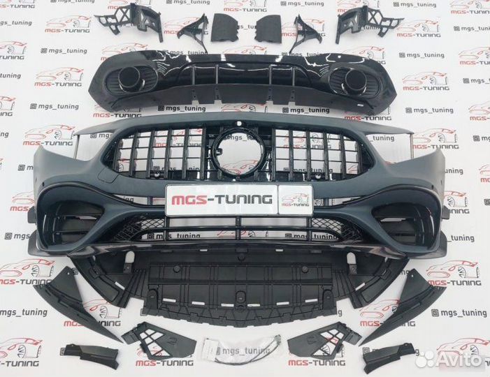 Обвес Mercedes A-Class w177 стиль A35 AMG седан