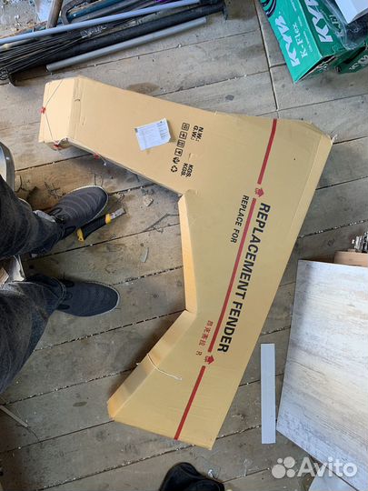 Крыло переднее правое на мазду 3 bm