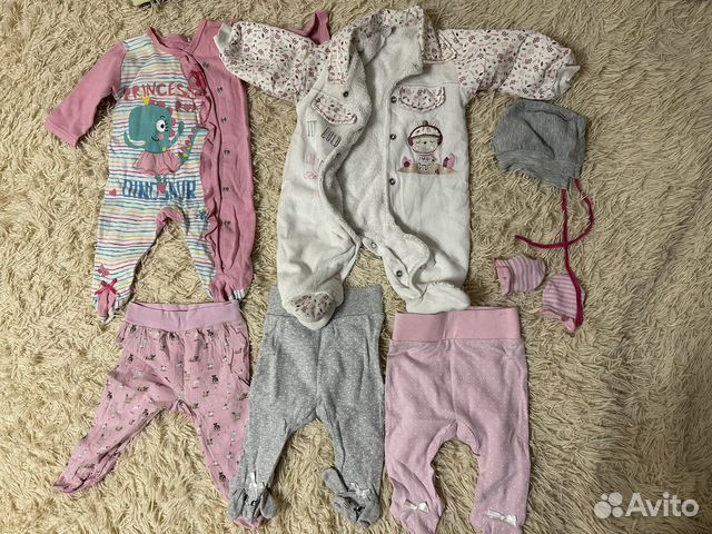 Детская одежда для девочек пакетом