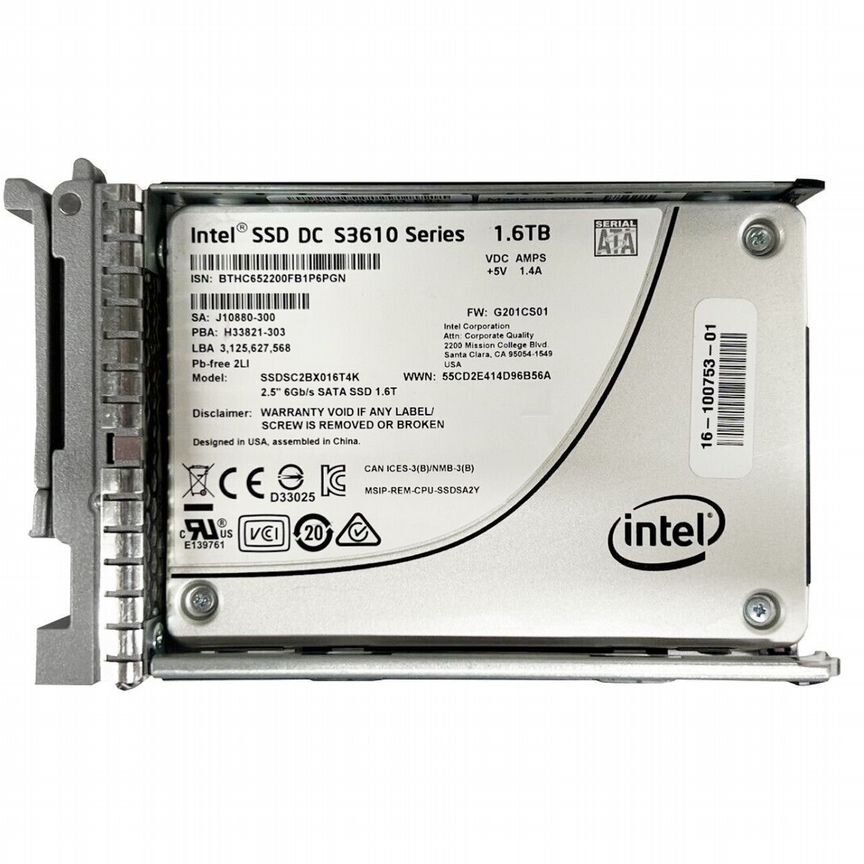 [UCS-SD16TB12S3] Жесткий Диск Cisco Ucs-Sd16tb12s3-Ep 1,6tb Sata