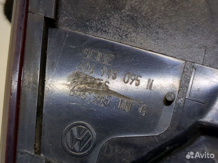 Фонарь (задний) Volkswagen Polo, 2007