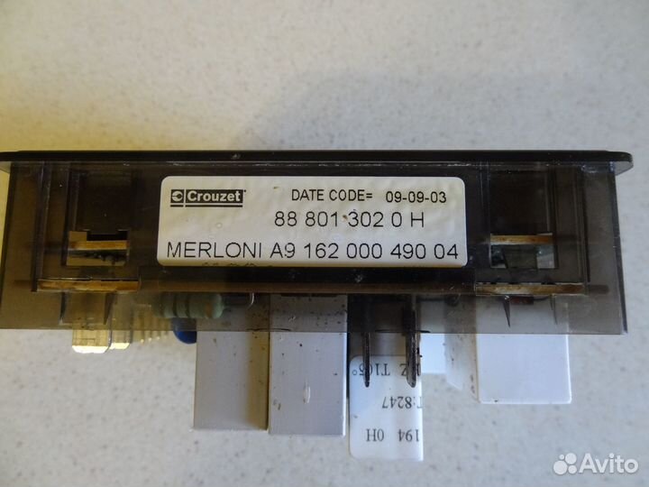 Таймер-часы для духового шкафа ariston