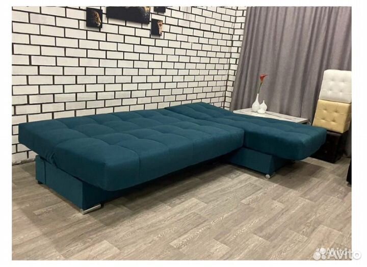 Диван Белиз с оттоманкой Velutta LUX 20