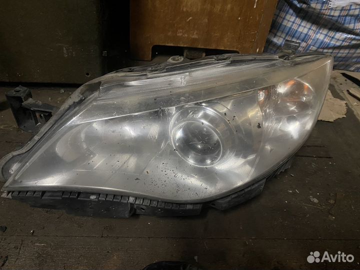 Фара левая на impreza gh