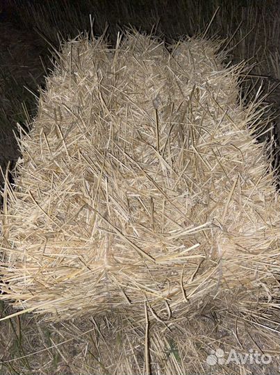 Сено, Солома в тюках