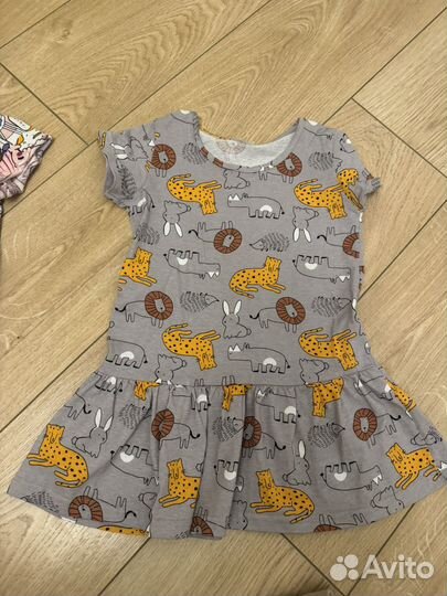 Вещи пакетом на девочку 92 98