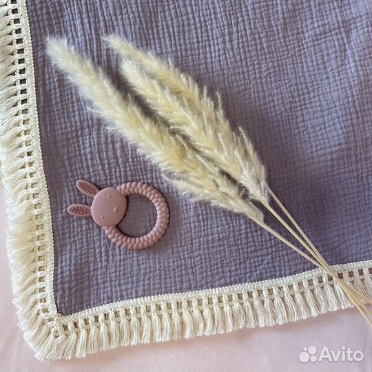 Муслиновые пледы детские 100*120