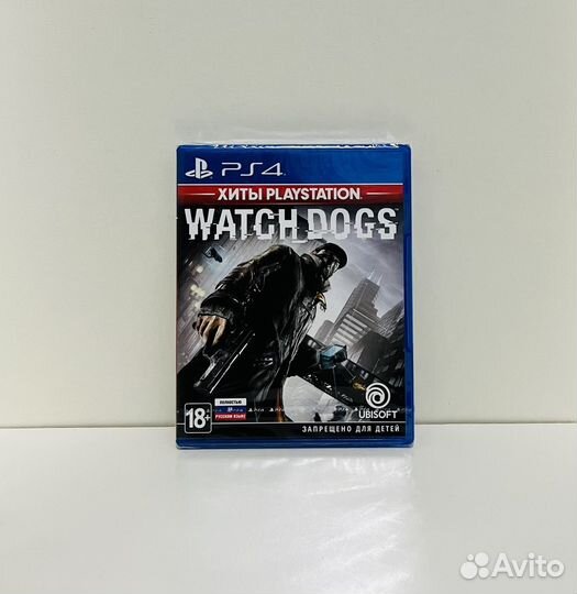 Watch dogs PS4 PS5 (рус.обложка)