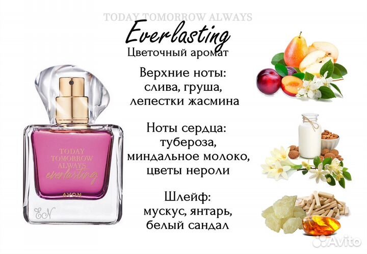 Avon Парфюмерная вода TTA Everlasting,новинка