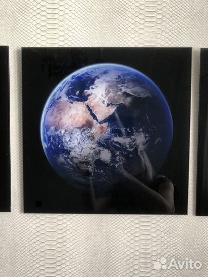 Картина Космос/Волна Стекло