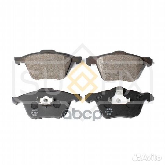 Колодки тормозные дисковые перед прав/лев