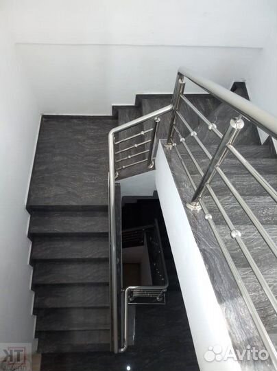 Перила со стеклом