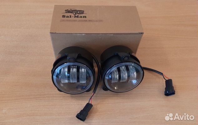 Фары туманки Sal-Man ваз 2170 Лада Приора-2 режима