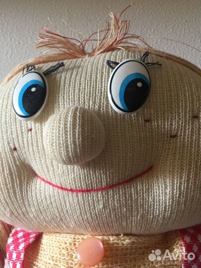 Кукла русский стиль ткань 28см