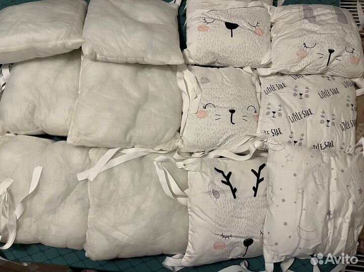 Бортики в детскую кроватку