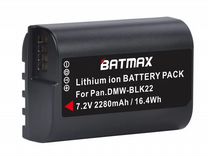 Battery: Batmax Panasonic DMW-BLK22