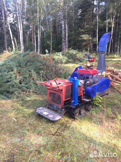 Измельчитель веток дробилка щепорез
