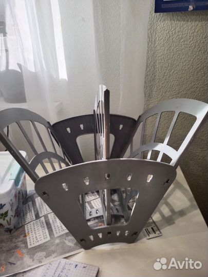 Лоток для бумаг веерный