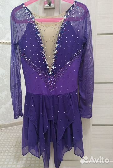 Платье для фигурного катания, танцев