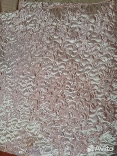 Покрывало жаккардовое розовое 240*220см