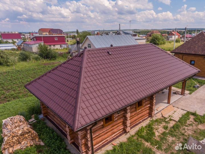 Крыша кровельные работы