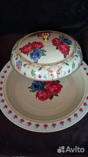 Поднос с крышкой,чудушница