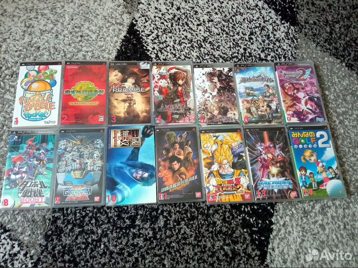 Большая коллекция редких игр и лимиток для PSP