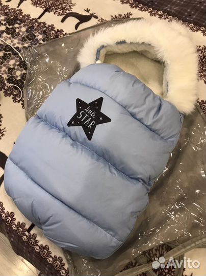 Конверт на выписку зимний