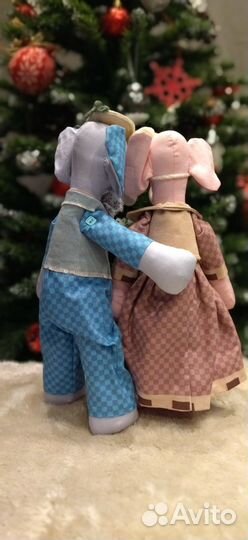 Слоники пара ручная работа