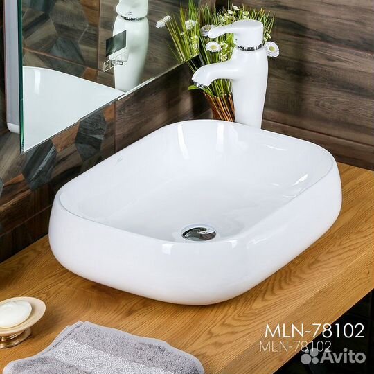 Накладная раковина в ванную в ассортименте