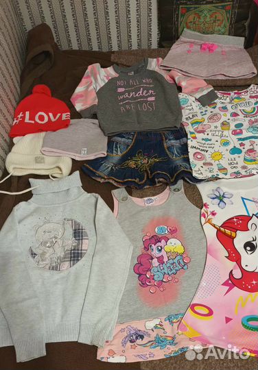 Детские вещи пакетом на девочку 92 98