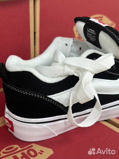 Кеды вансы Vans Knu Skool тренд дутые