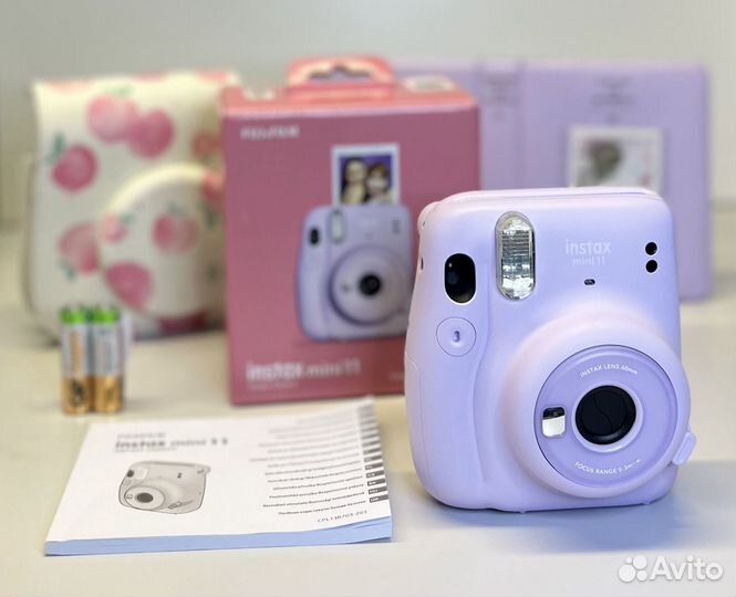 Instax mini 11 + пленка + набор