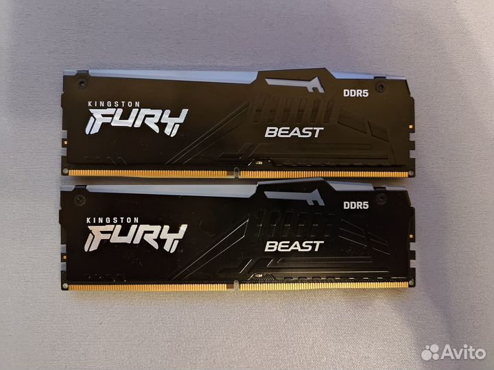 Озу Kingston Fury Beast DDR5 16GBx2