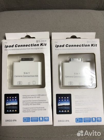 iPad connection kit переходник