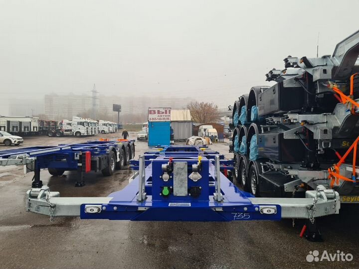 Полуприцеп контейнеровоз Reistreyler 3FCART, 2023