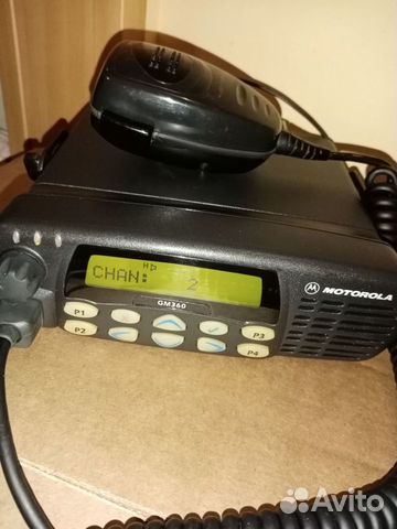 Рация Motorola gm360 VHF объявление продам